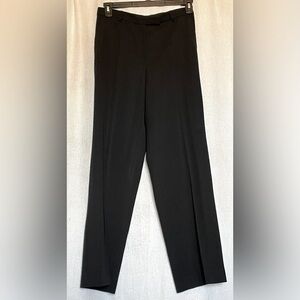 Armani Collezioni black trousers